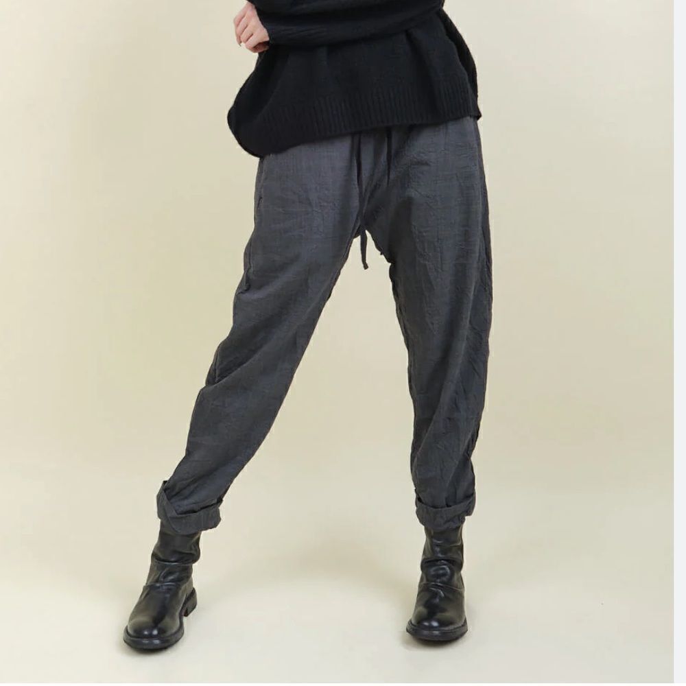 NWT Pas De Calais High Waist Tapered Leg Linen Blend Pants